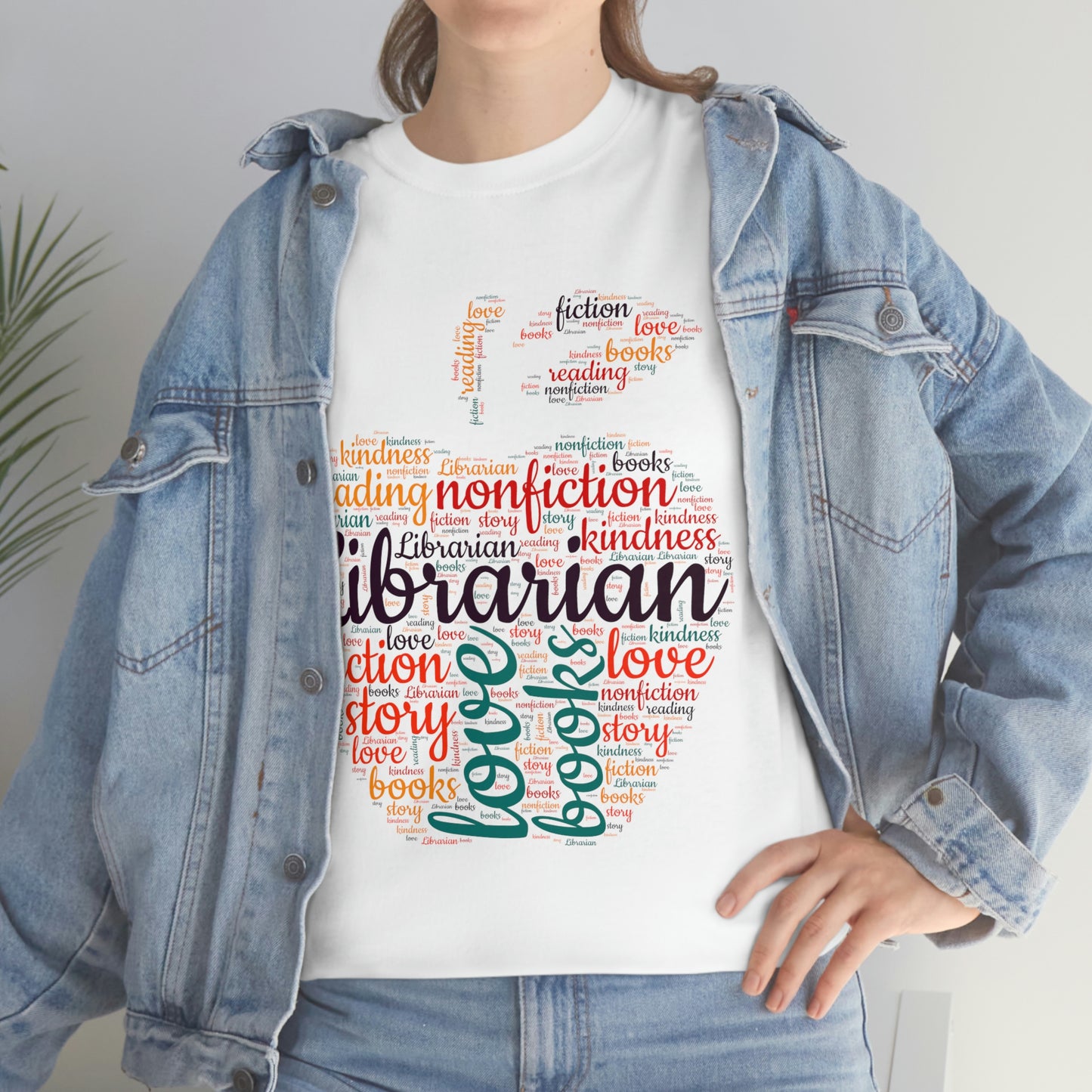 Unisex Heavy Cotton Tee Librarian