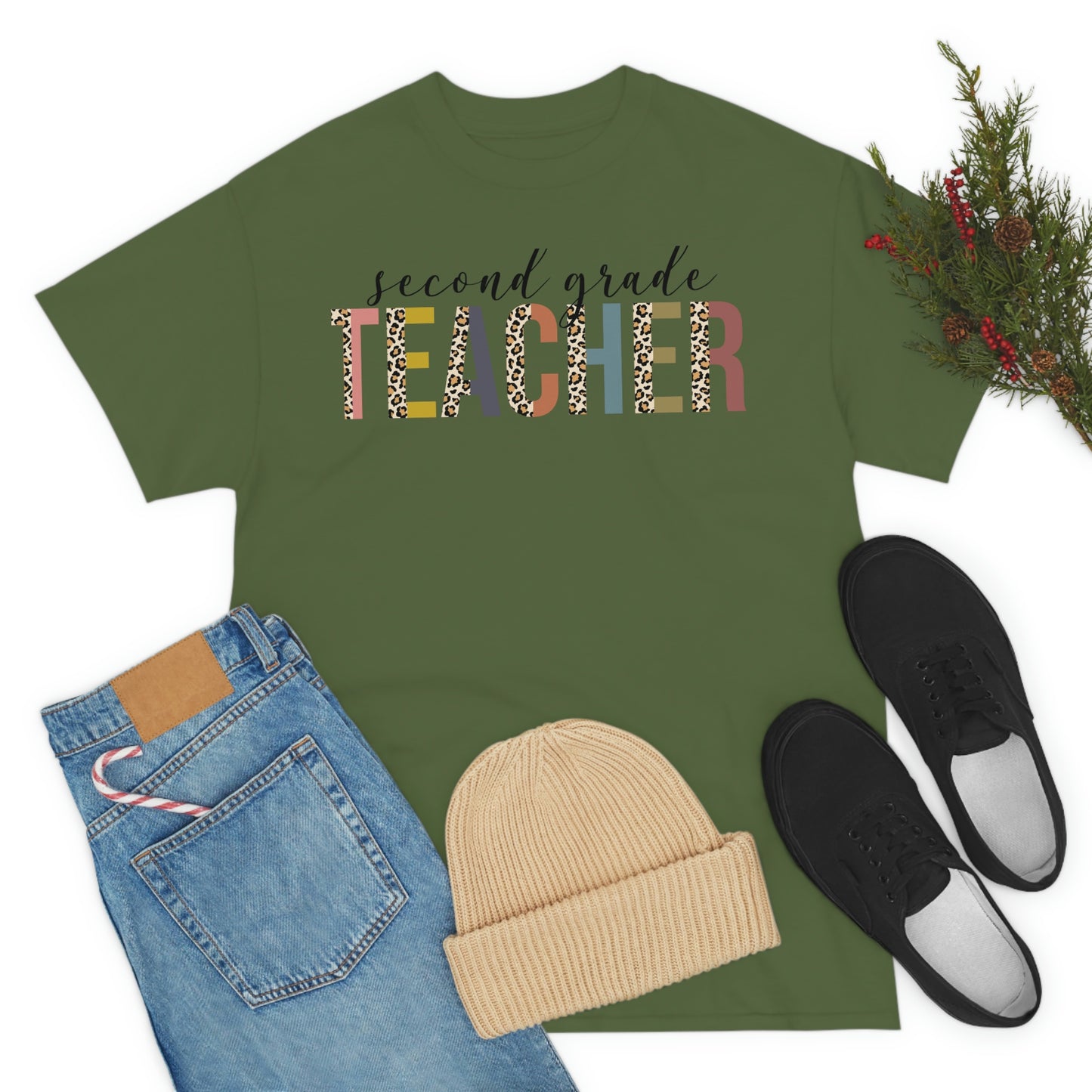 Second Grade Teacher leopard