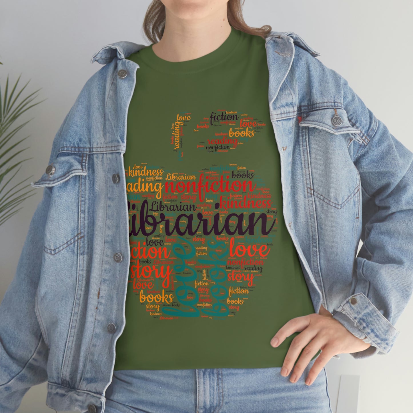 Unisex Heavy Cotton Tee Librarian