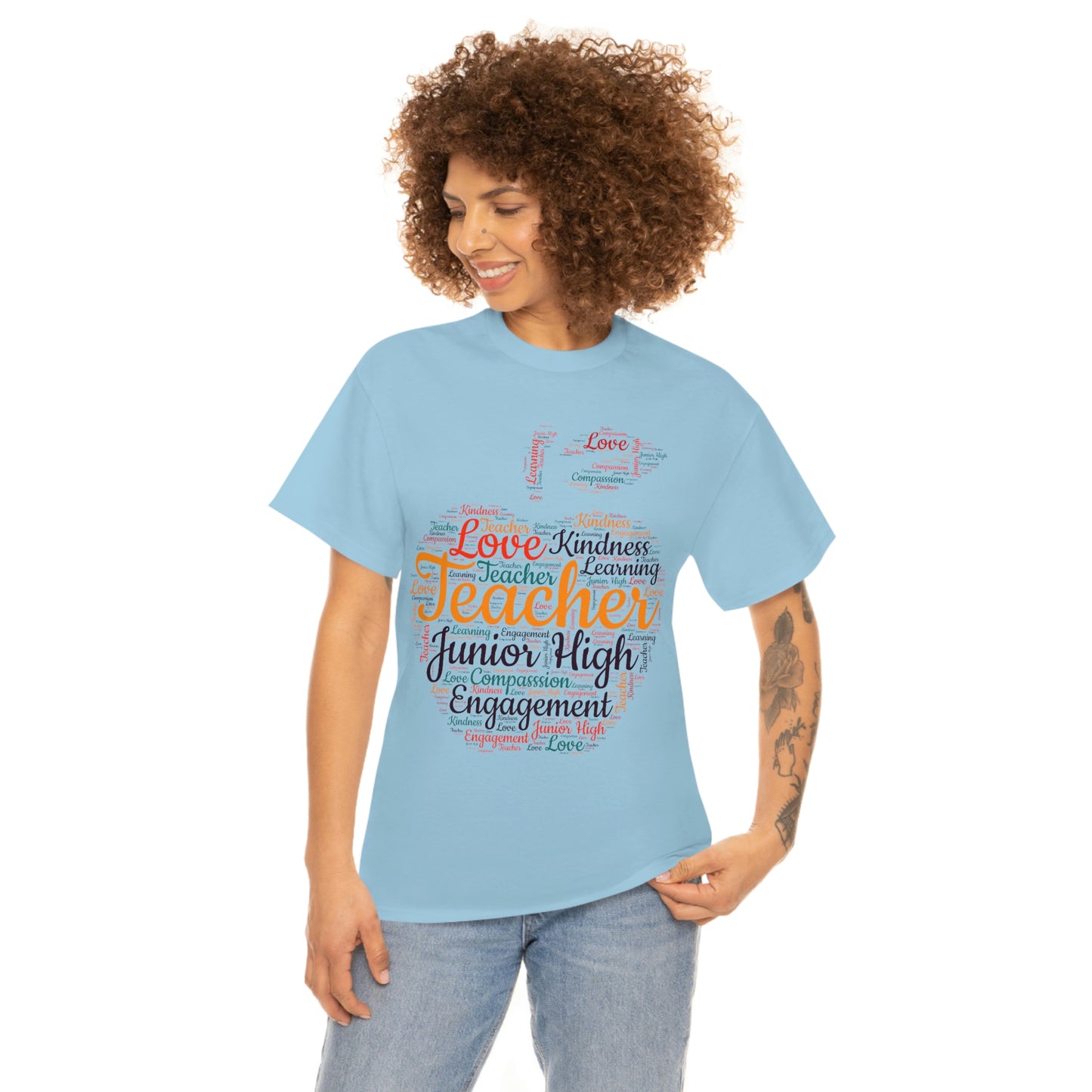 Unisex Heavy Cotton Tee Jr High