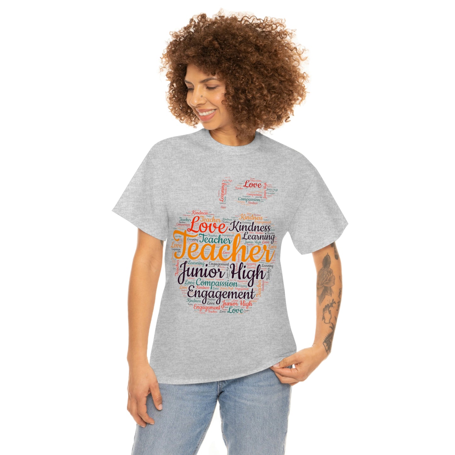 Unisex Heavy Cotton Tee Jr High