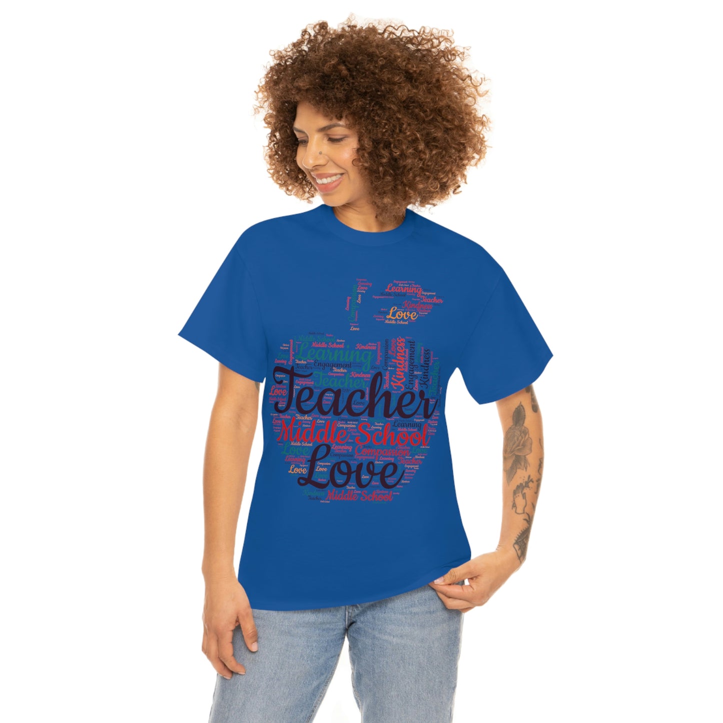 Unisex Heavy Cotton Tee Middle School