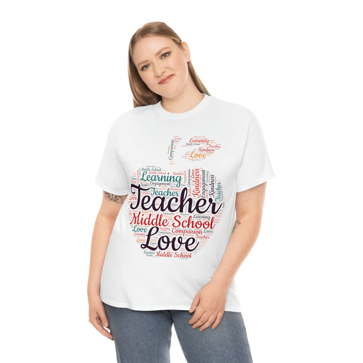 Unisex Heavy Cotton Tee Middle School