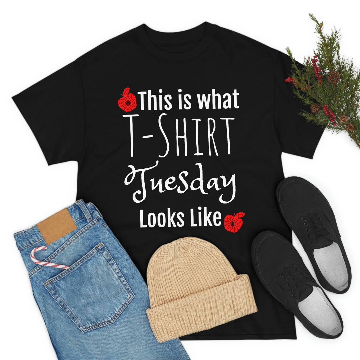 t shirt tuesday words