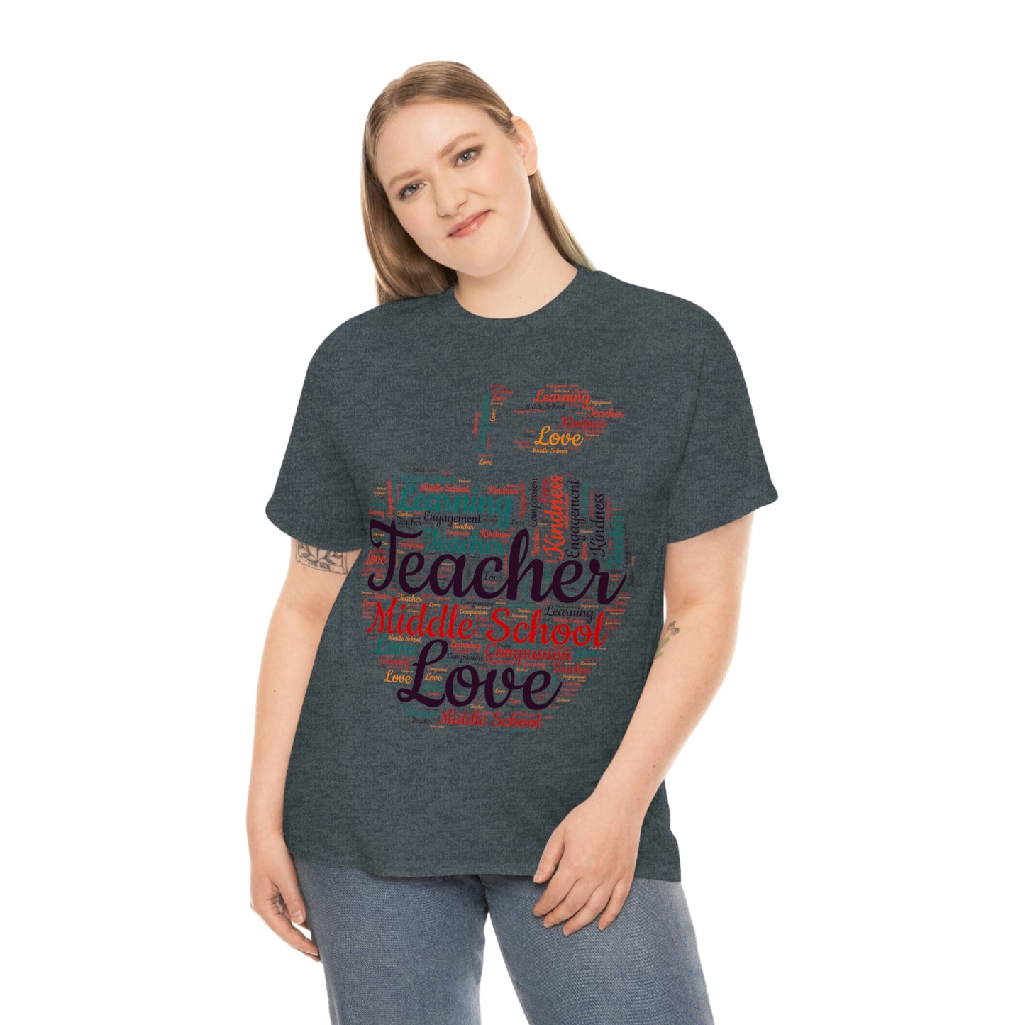 Unisex Heavy Cotton Tee Middle School