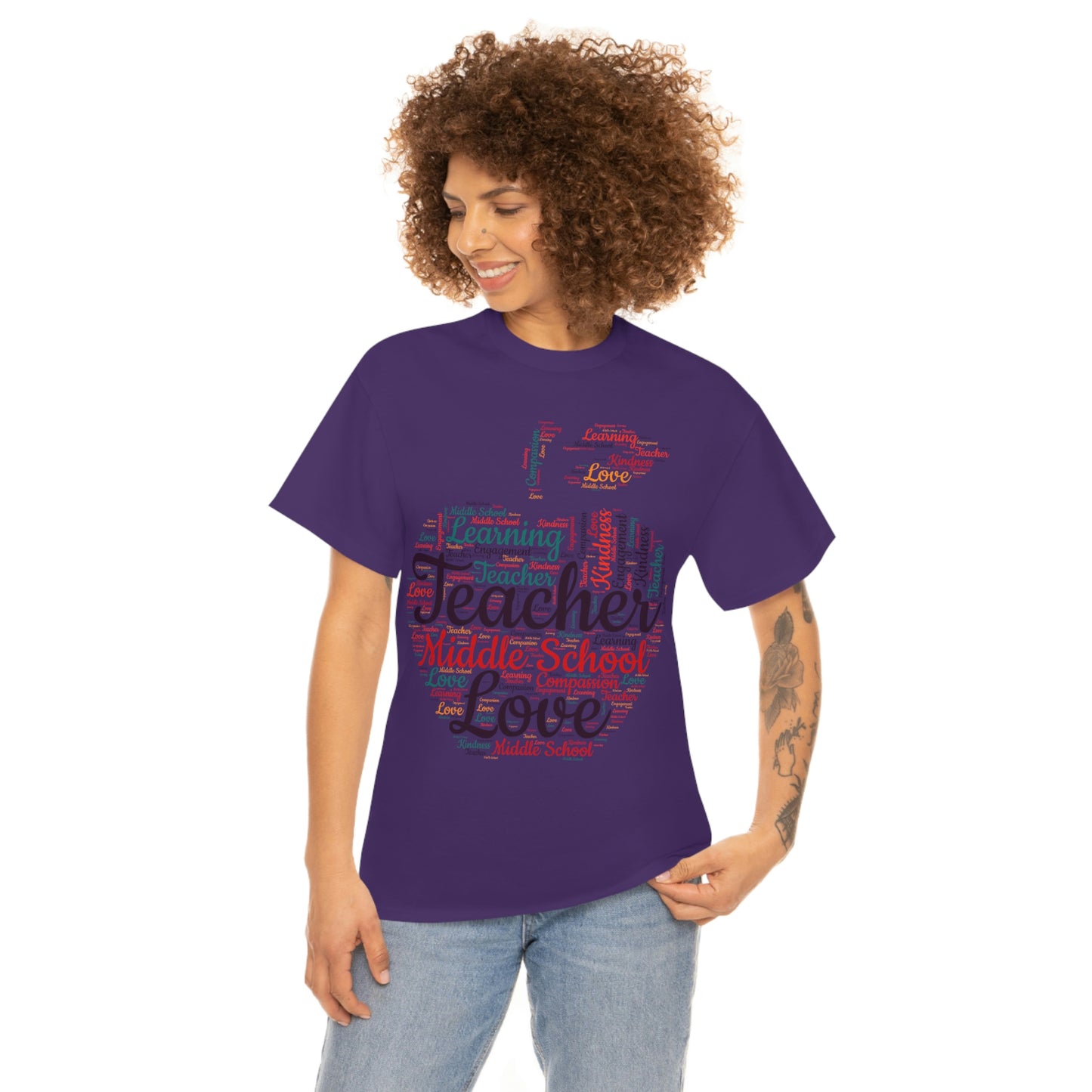 Unisex Heavy Cotton Tee Middle School