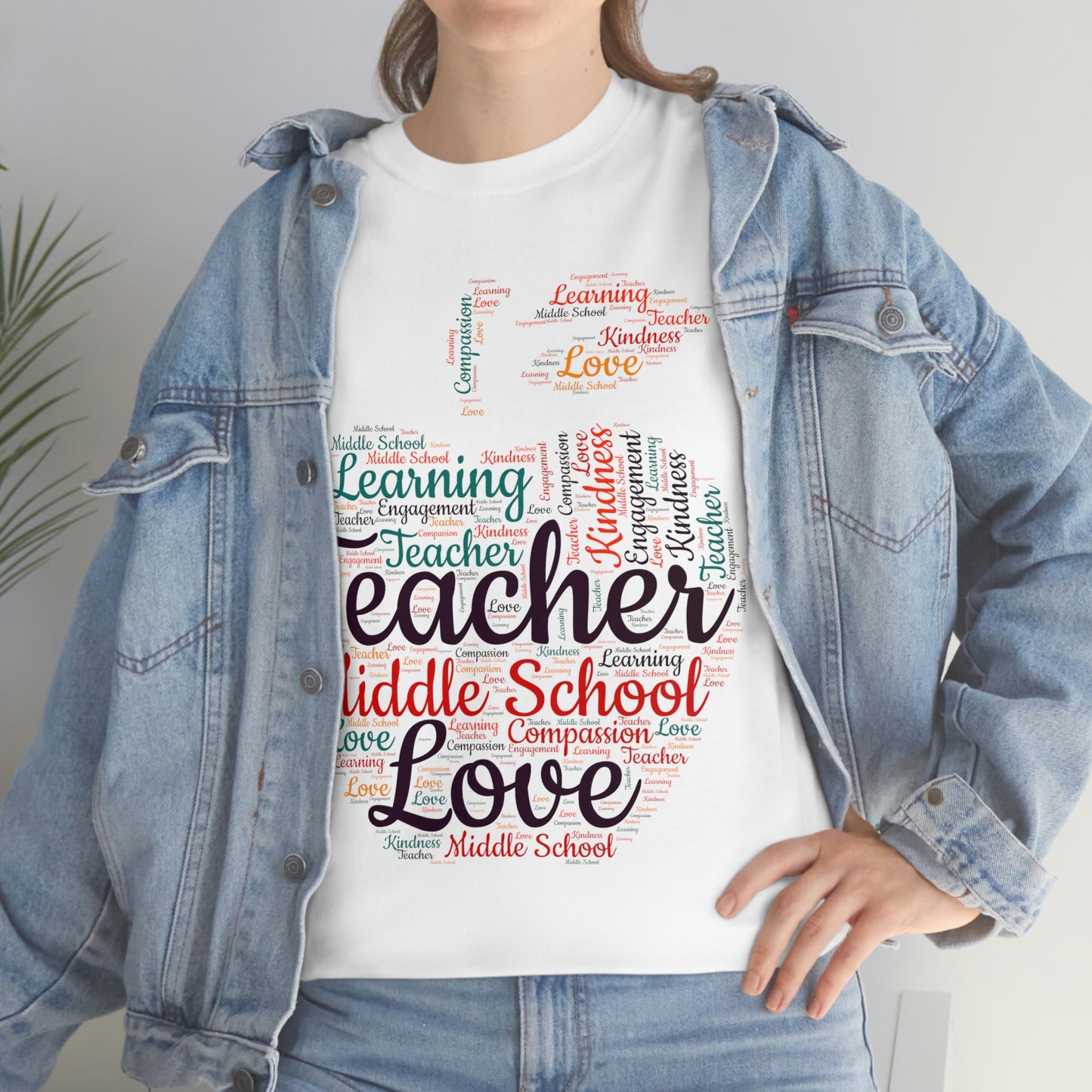 Unisex Heavy Cotton Tee Middle School