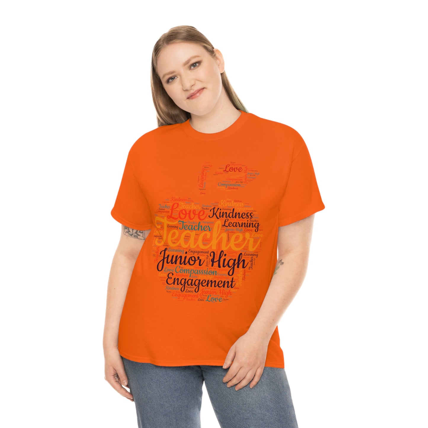 Unisex Heavy Cotton Tee Jr High