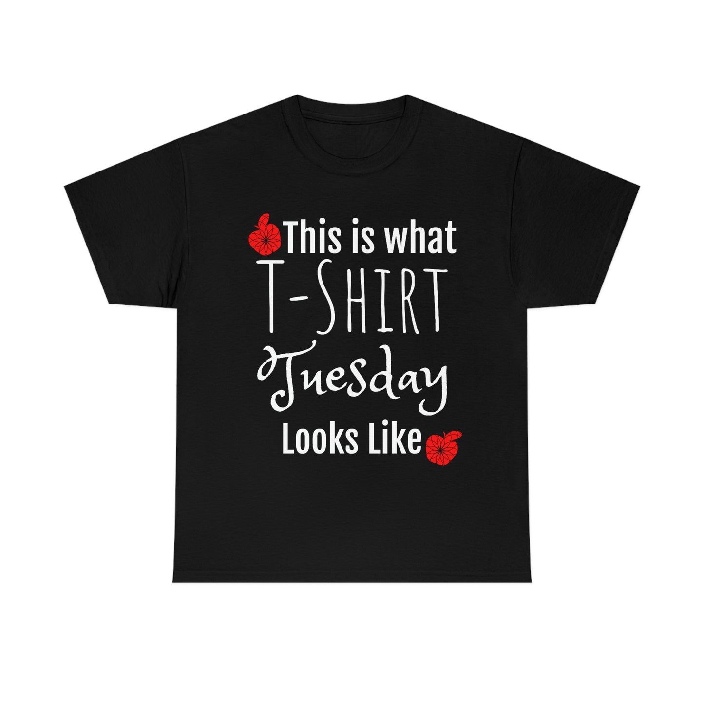 t shirt tuesday words