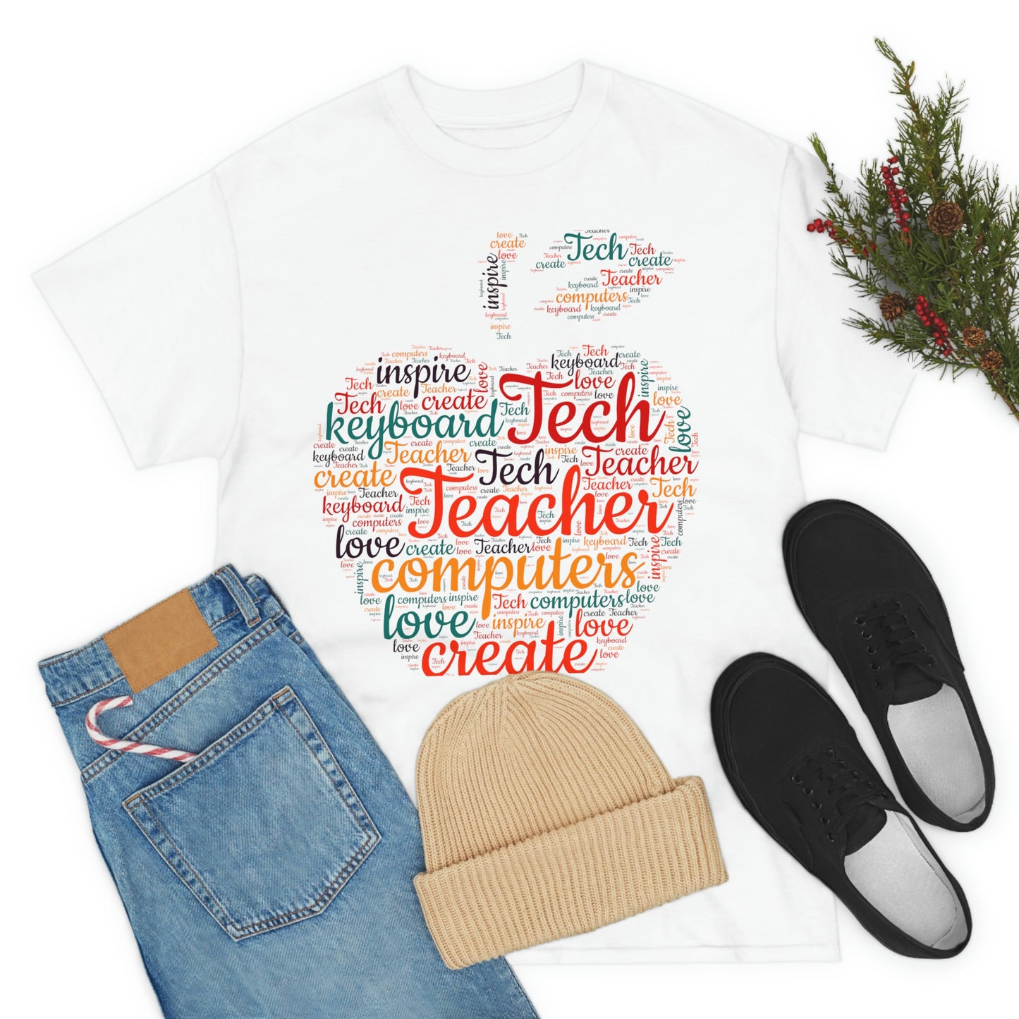 Unisex Heavy Cotton Tee Tech Teacher