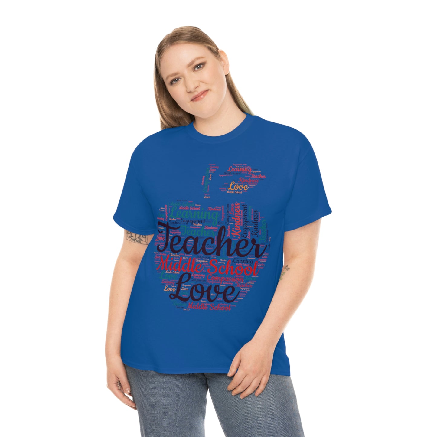 Unisex Heavy Cotton Tee Middle School