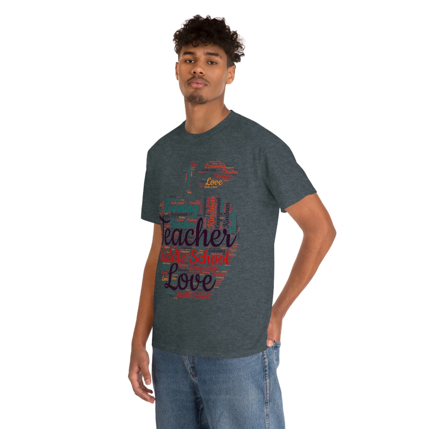 Unisex Heavy Cotton Tee Middle School