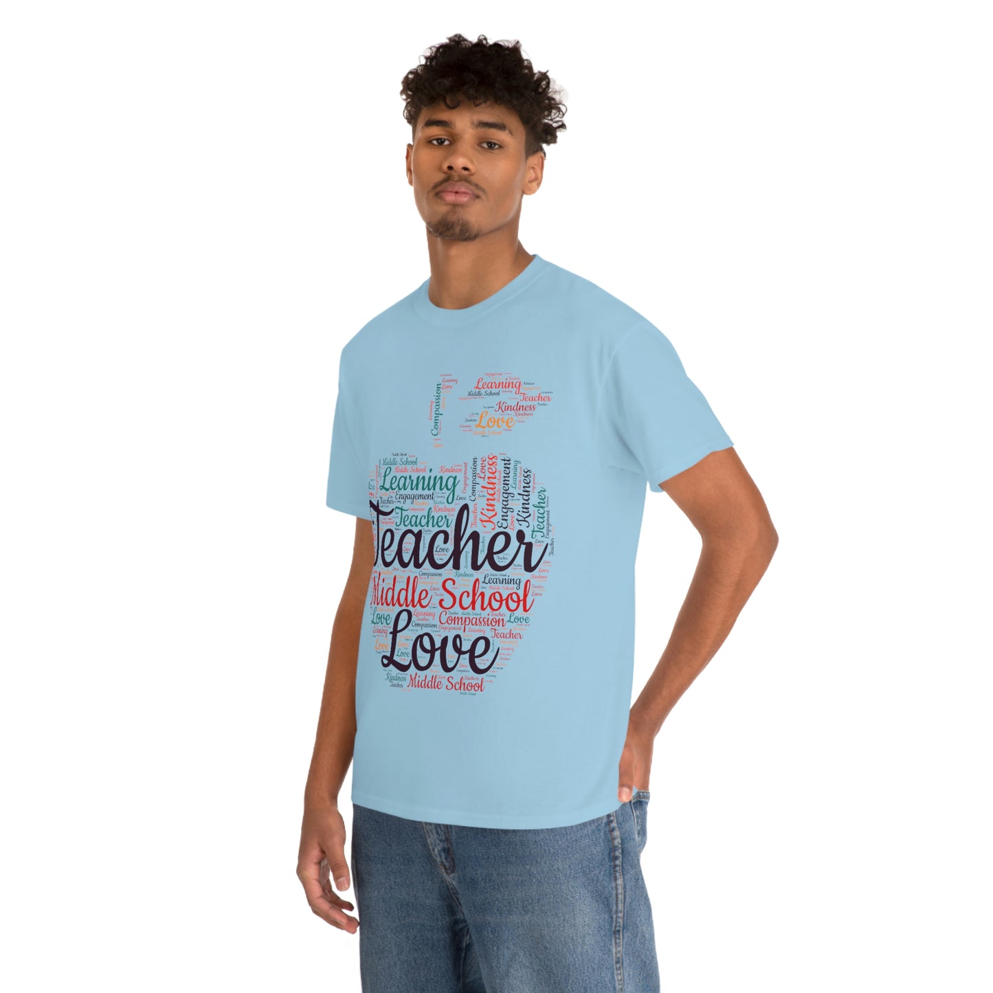 Unisex Heavy Cotton Tee Middle School