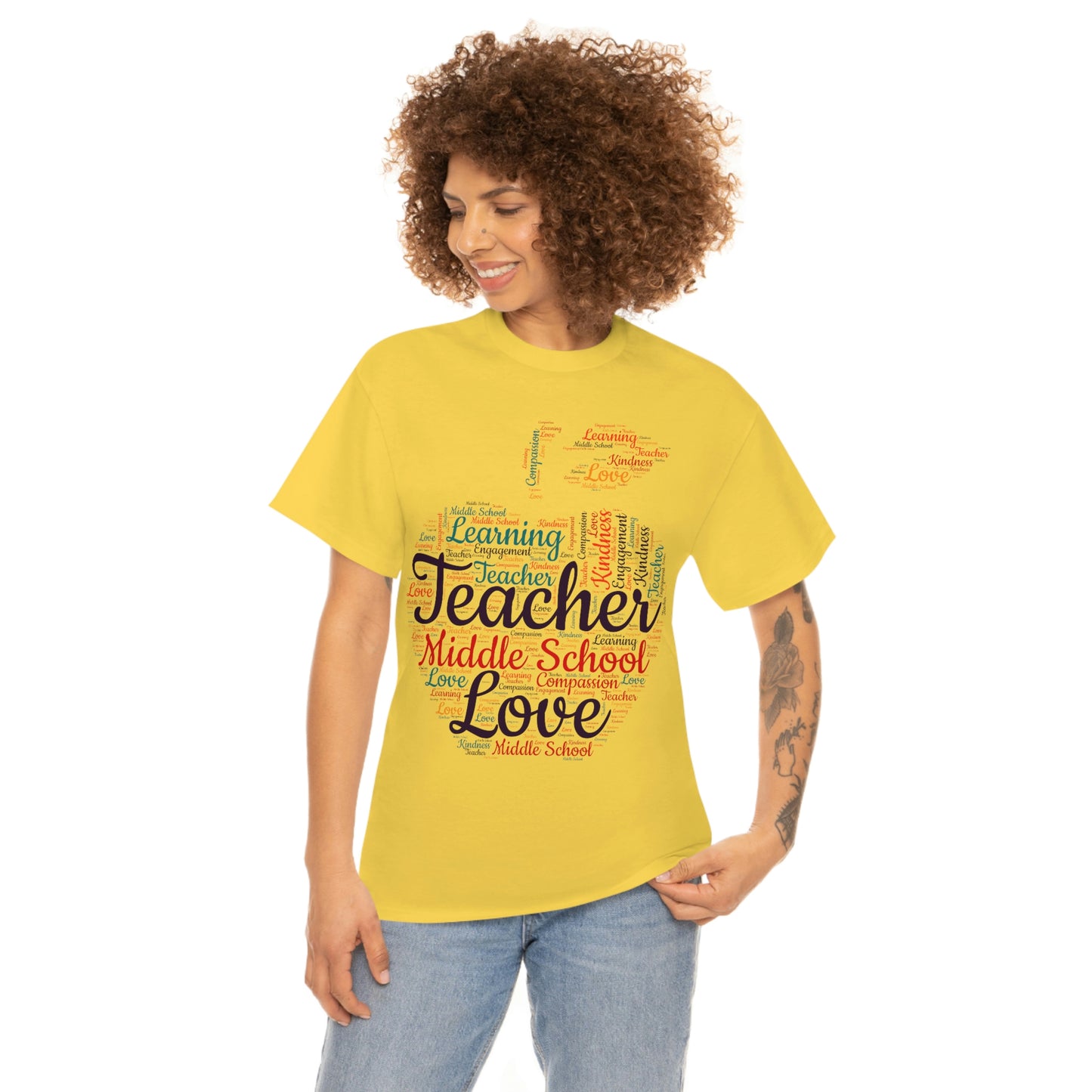 Unisex Heavy Cotton Tee Middle School