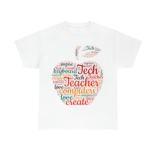 Unisex Heavy Cotton Tee Tech Teacher