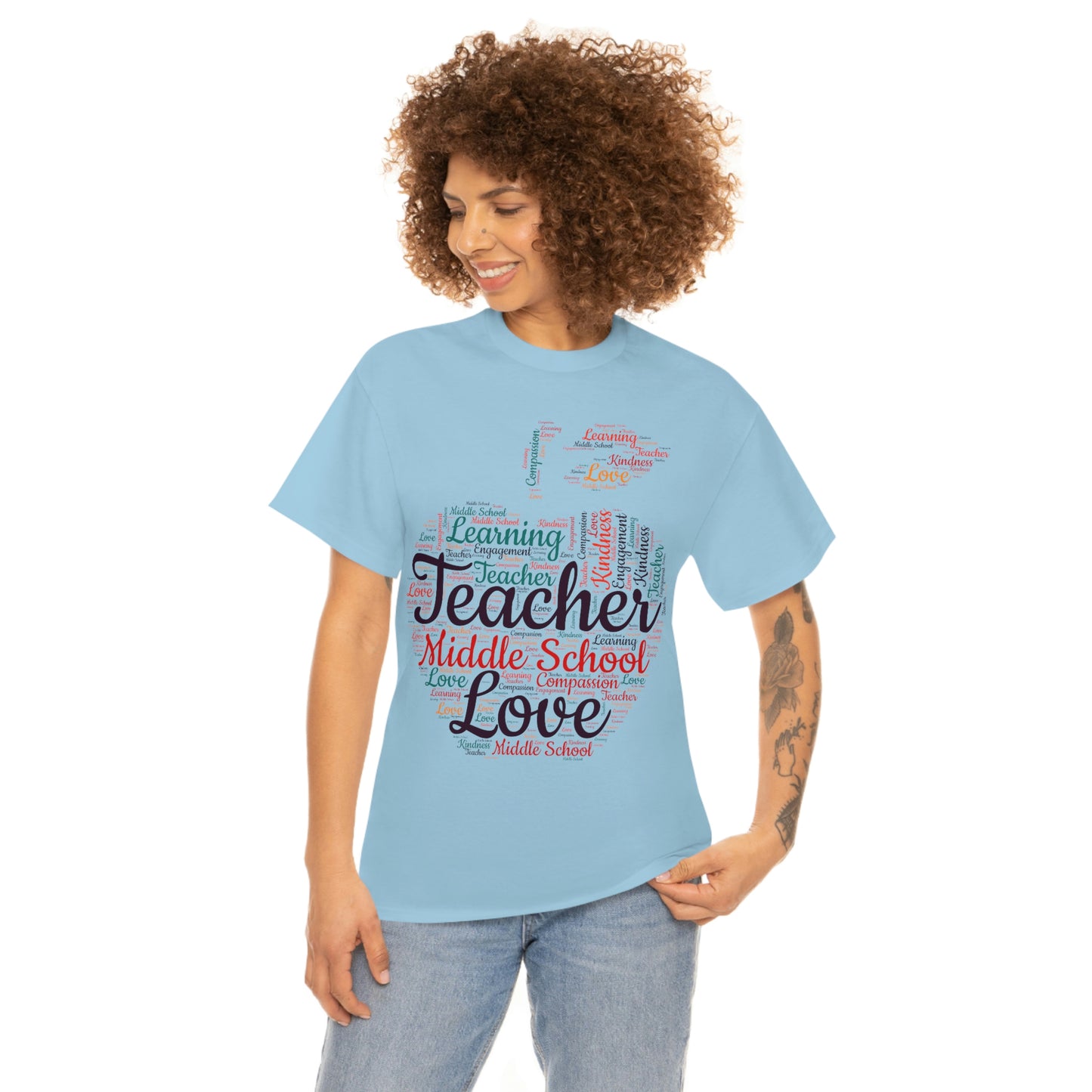 Unisex Heavy Cotton Tee Middle School