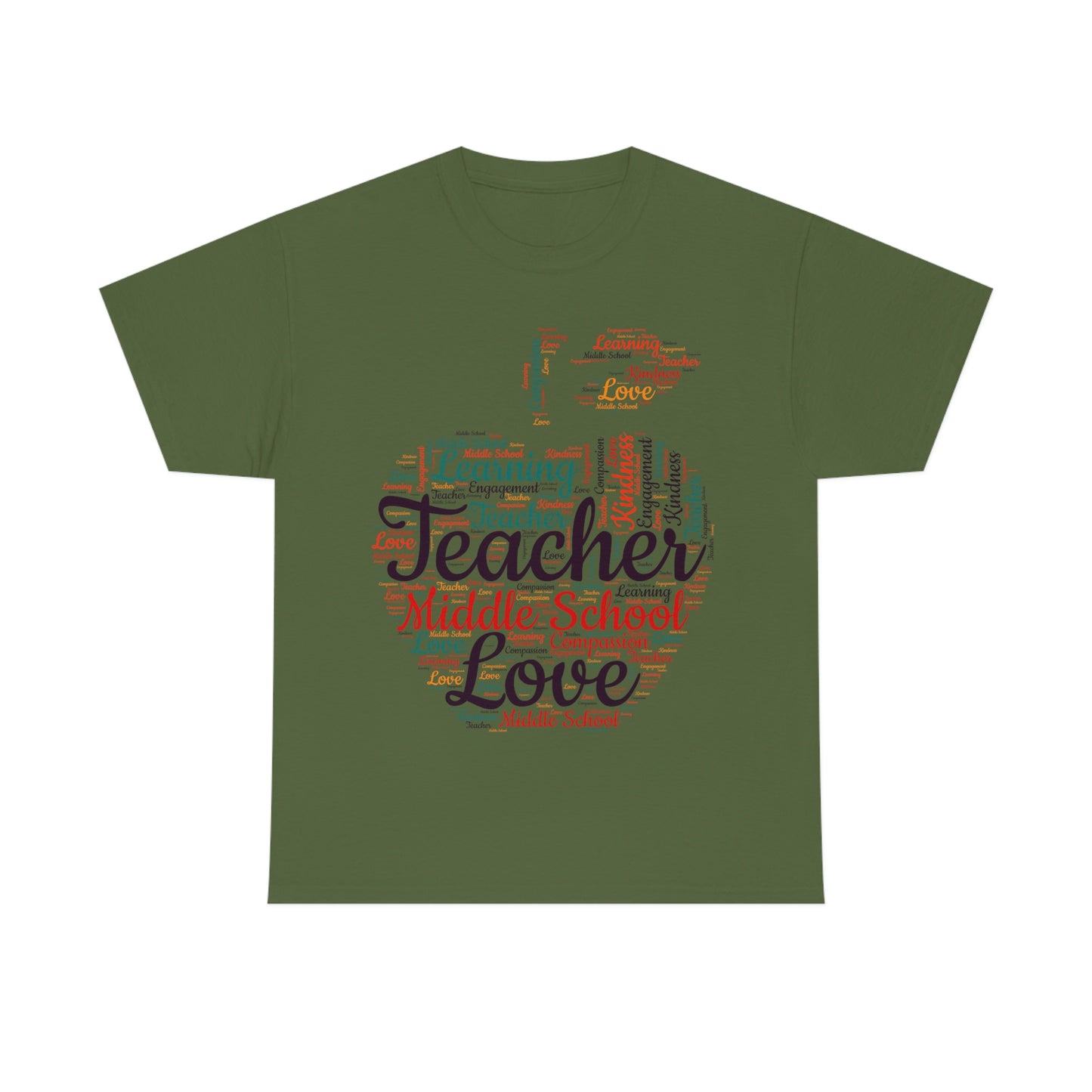 Unisex Heavy Cotton Tee Middle School