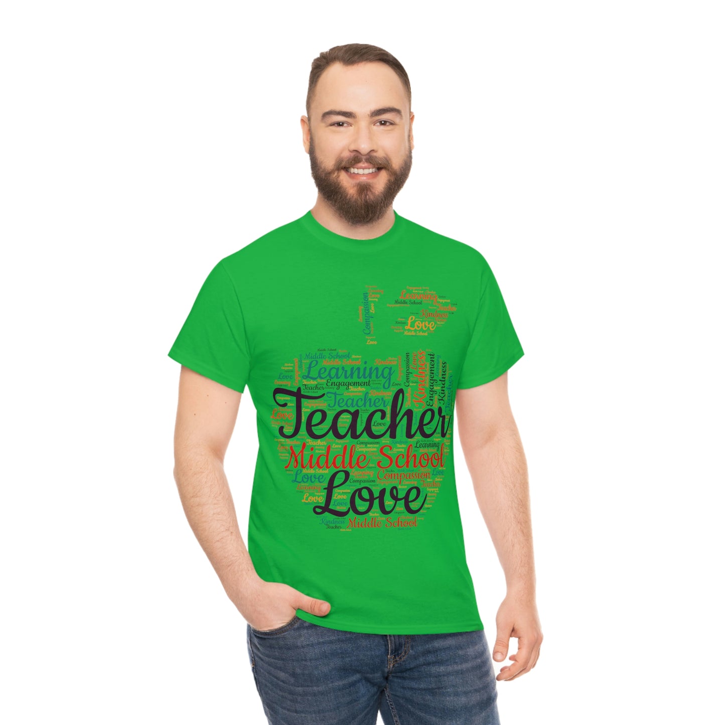 Unisex Heavy Cotton Tee Middle School