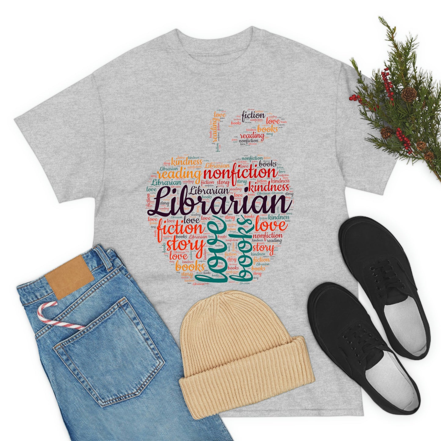 Unisex Heavy Cotton Tee Librarian