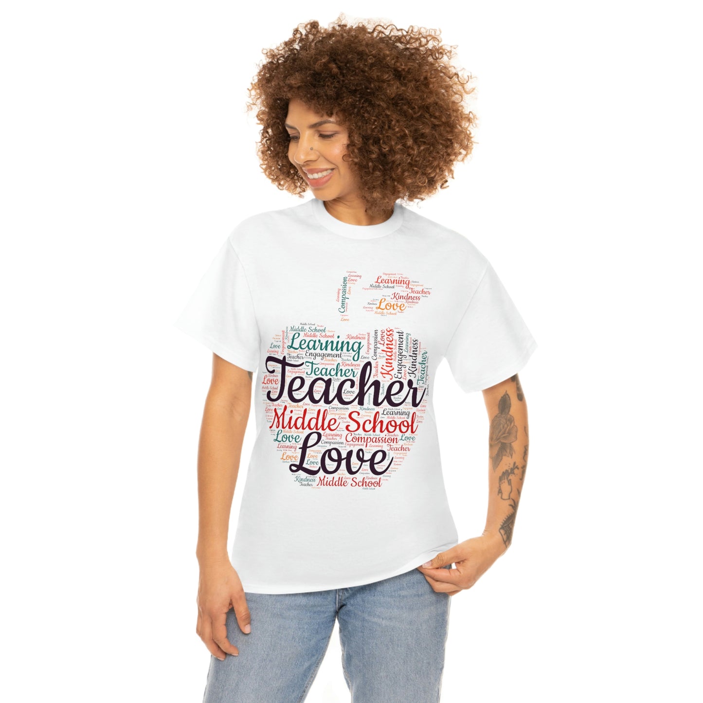 Unisex Heavy Cotton Tee Middle School