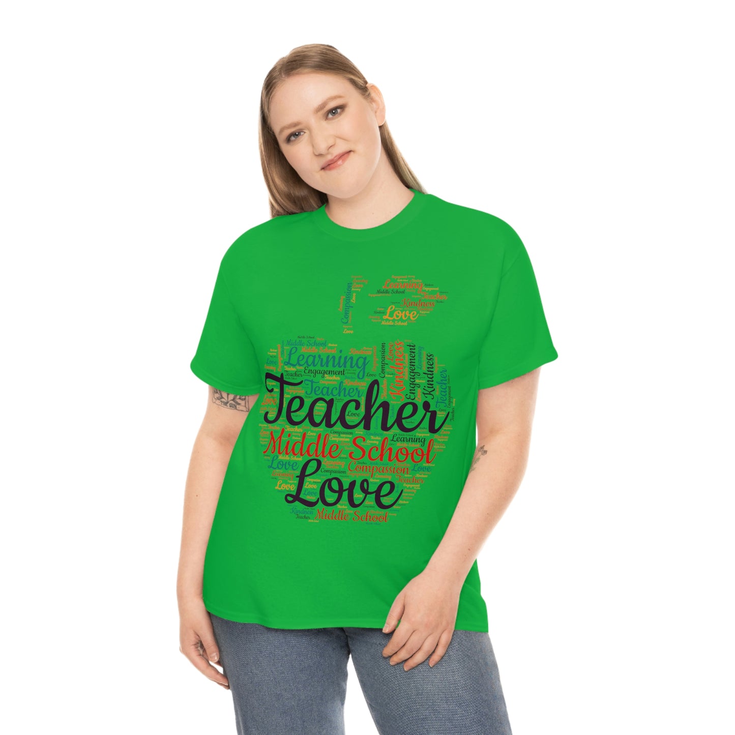 Unisex Heavy Cotton Tee Middle School