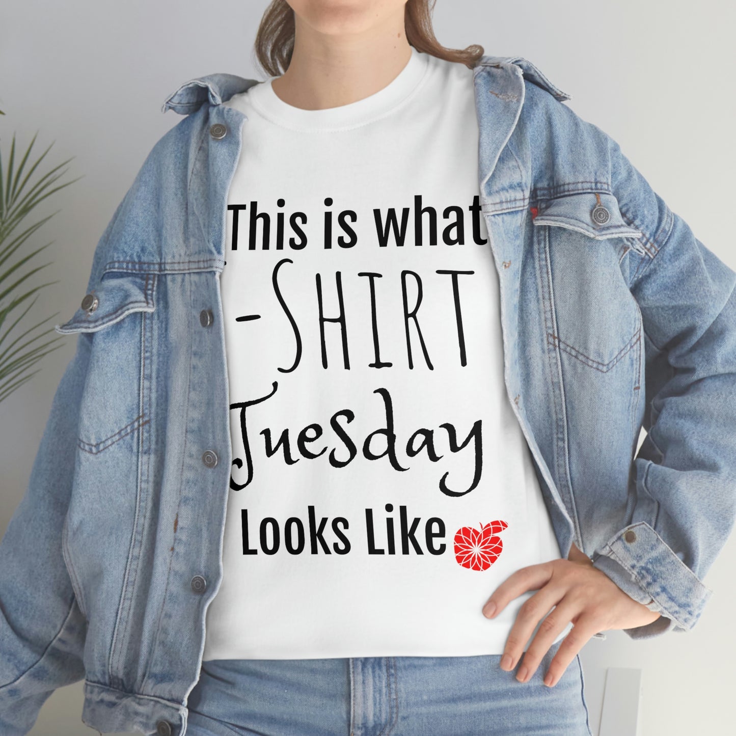 t shirt tuesday words