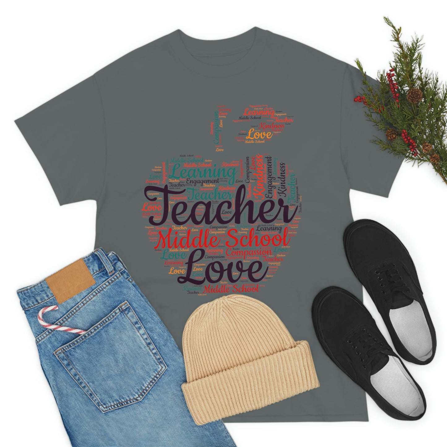 Unisex Heavy Cotton Tee Middle School