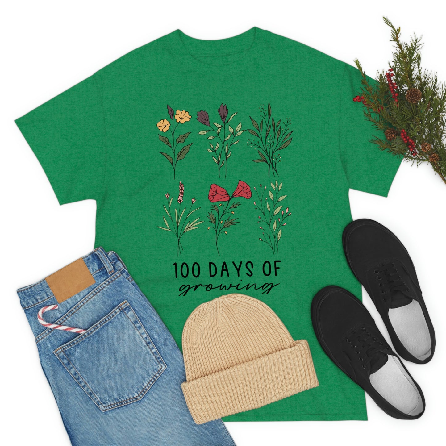 100 days flowers