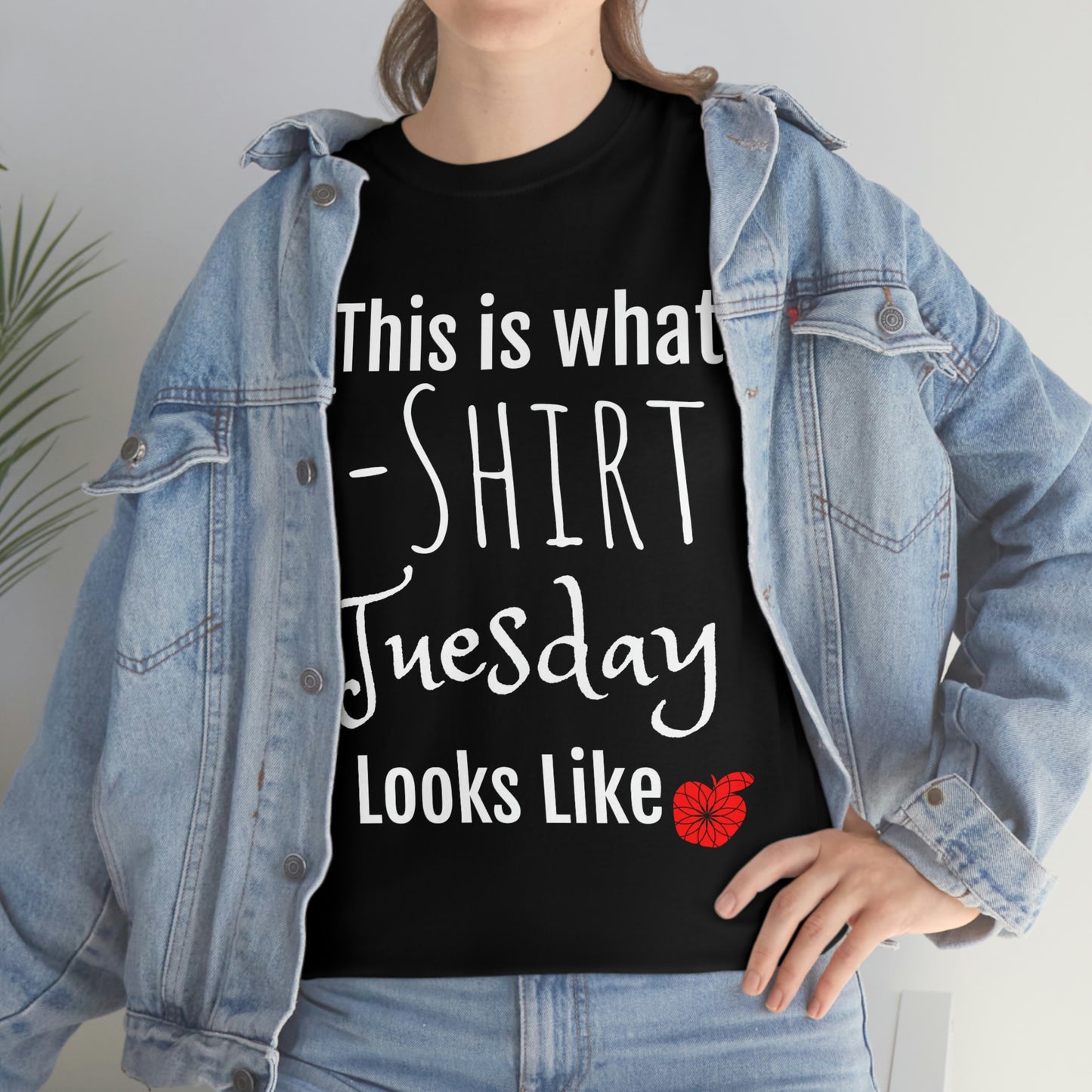 t shirt tuesday words