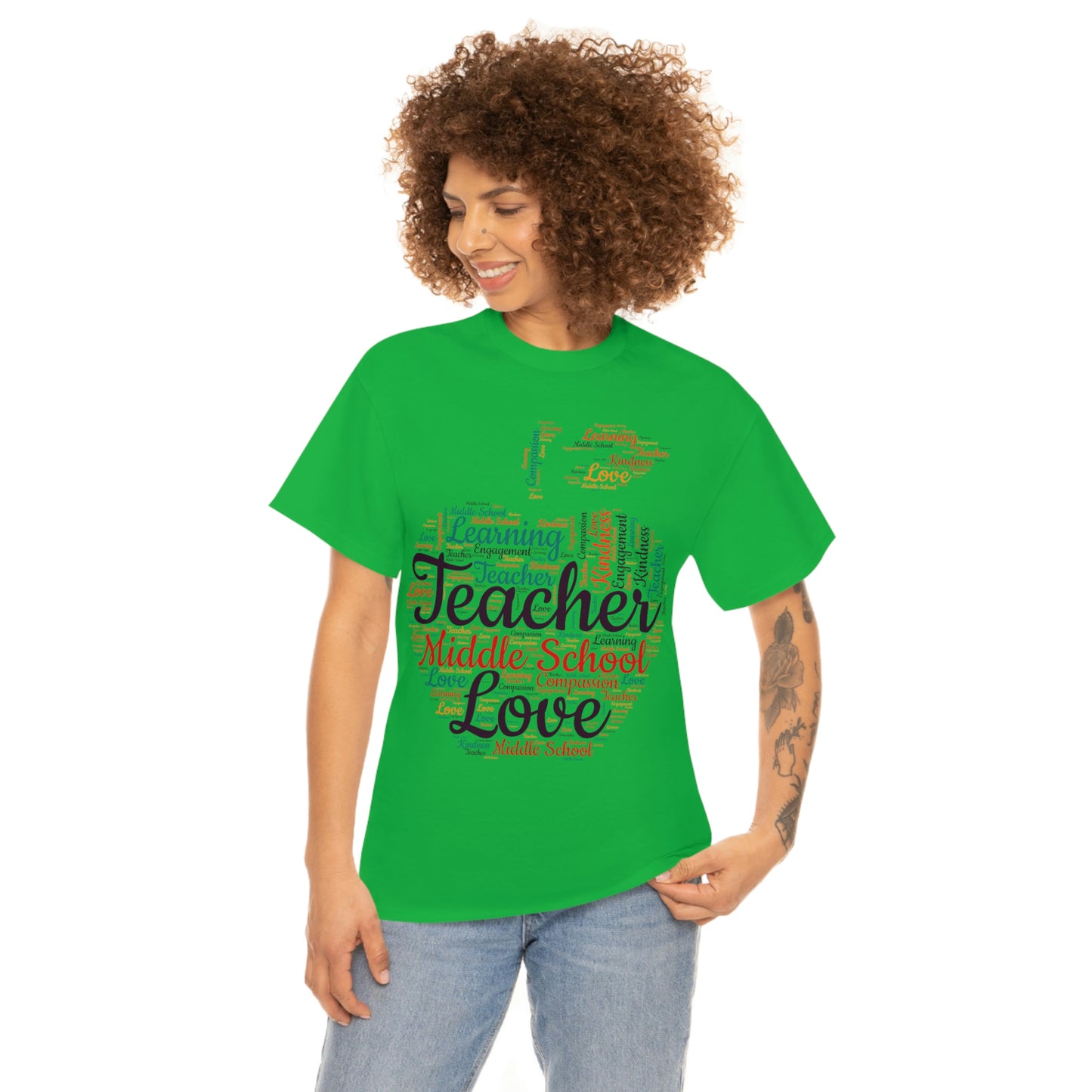 Unisex Heavy Cotton Tee Middle School