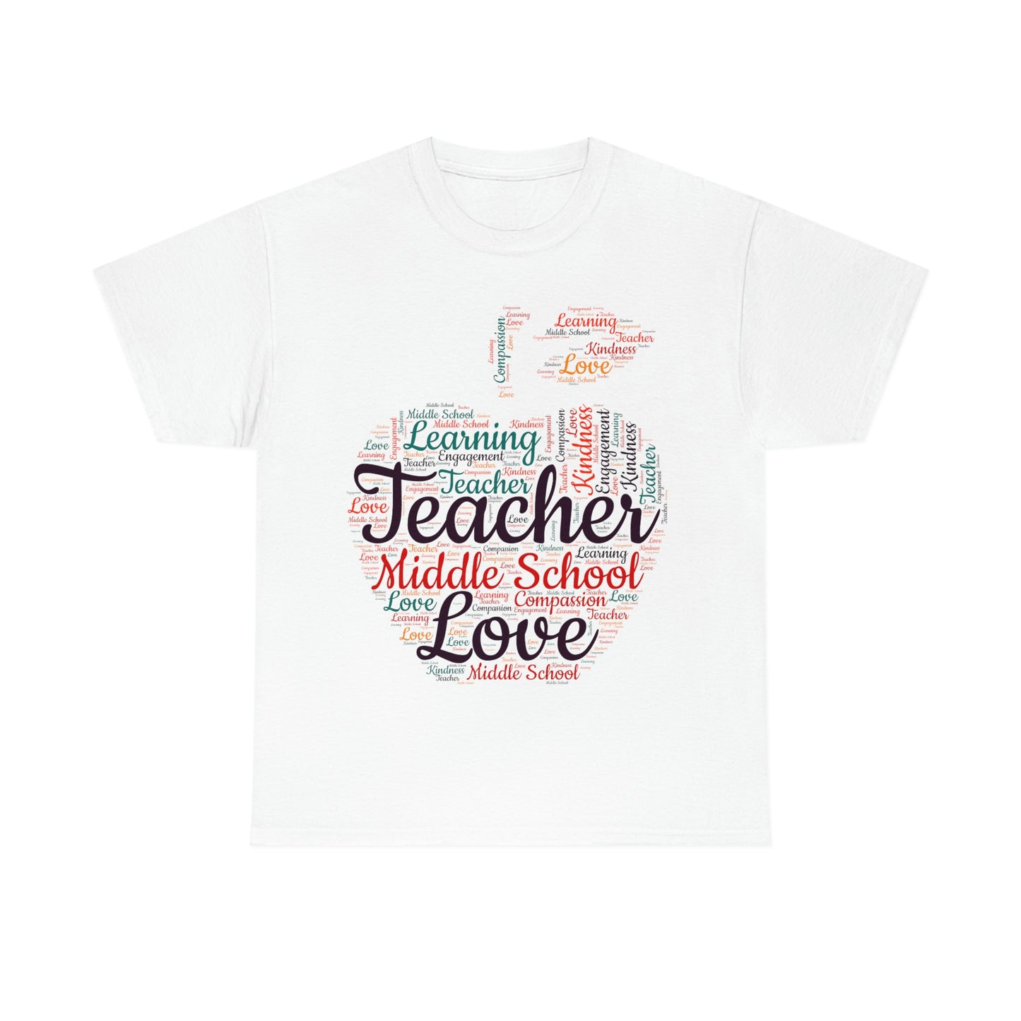 Unisex Heavy Cotton Tee Middle School