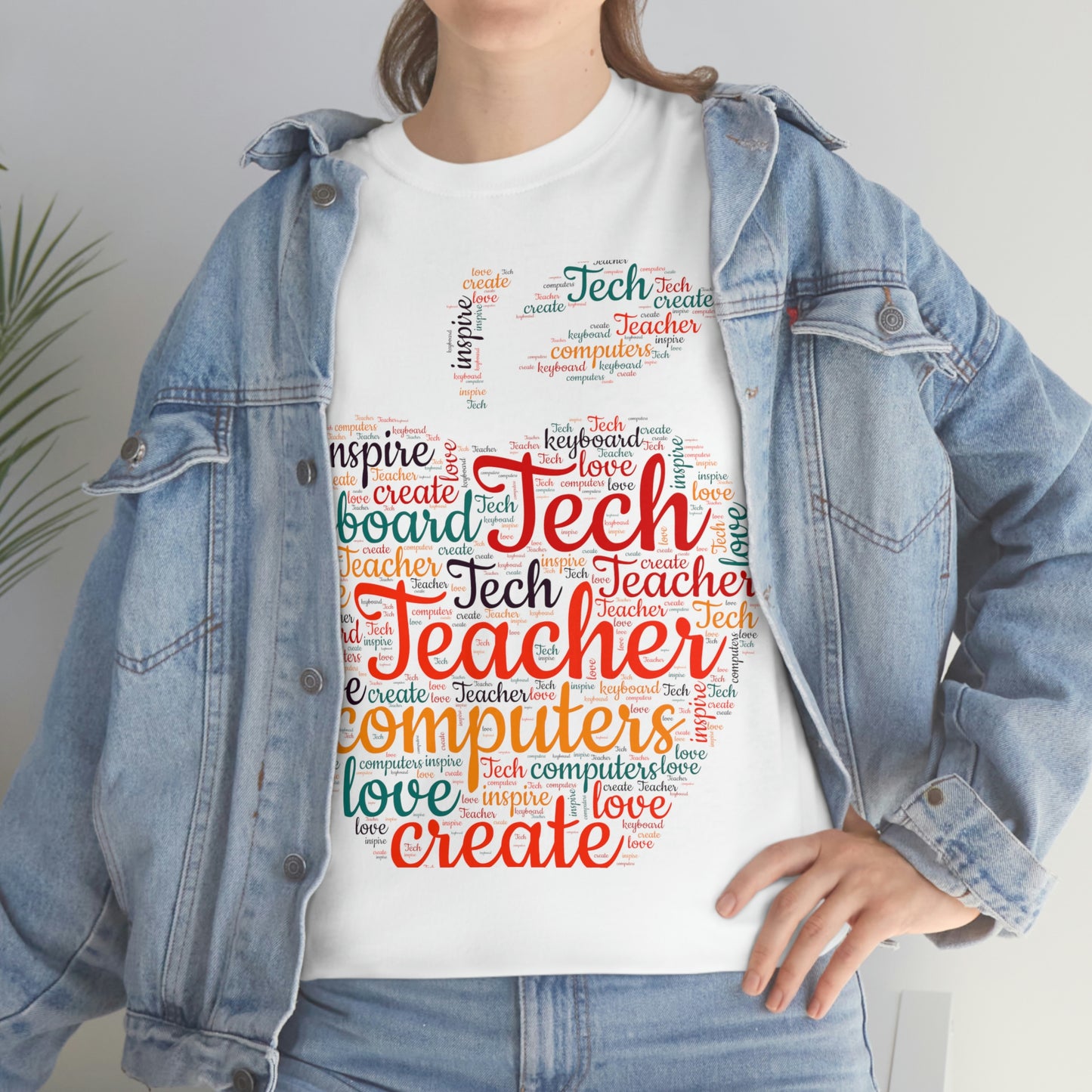 Unisex Heavy Cotton Tee Tech Teacher