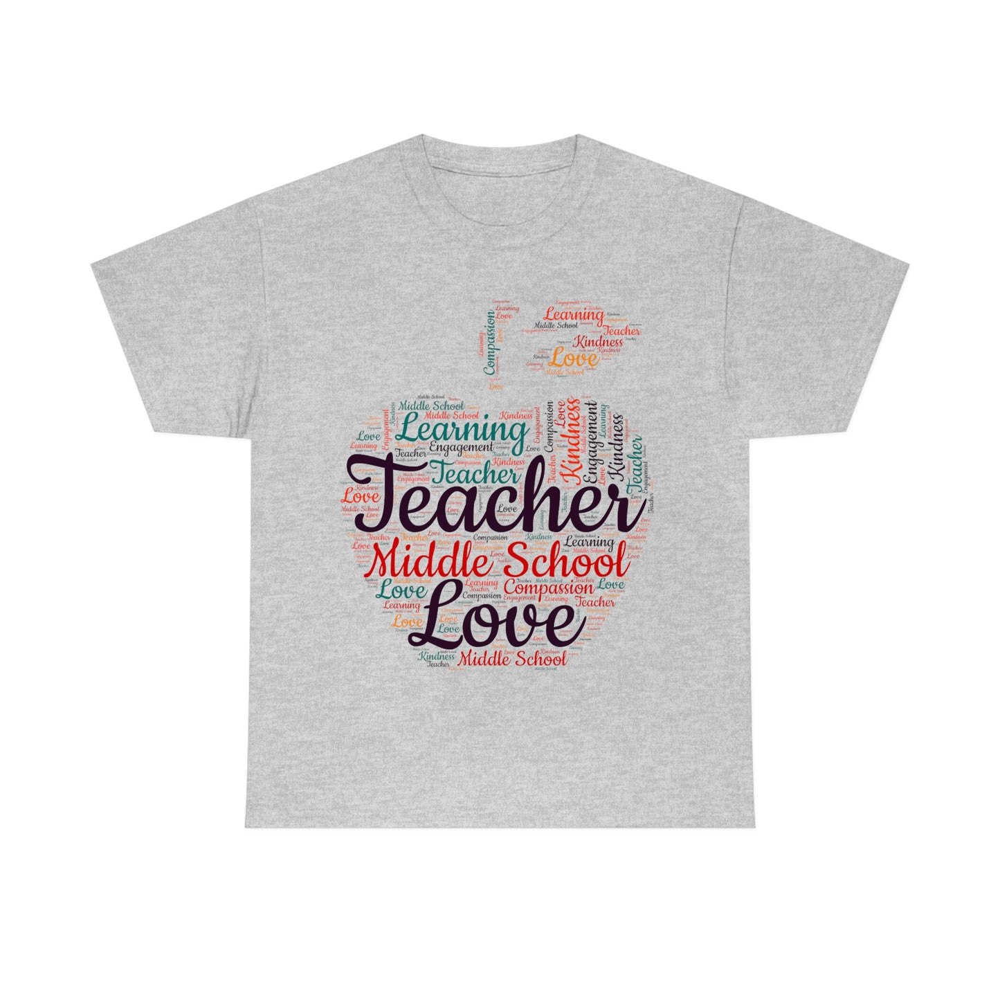 Unisex Heavy Cotton Tee Middle School