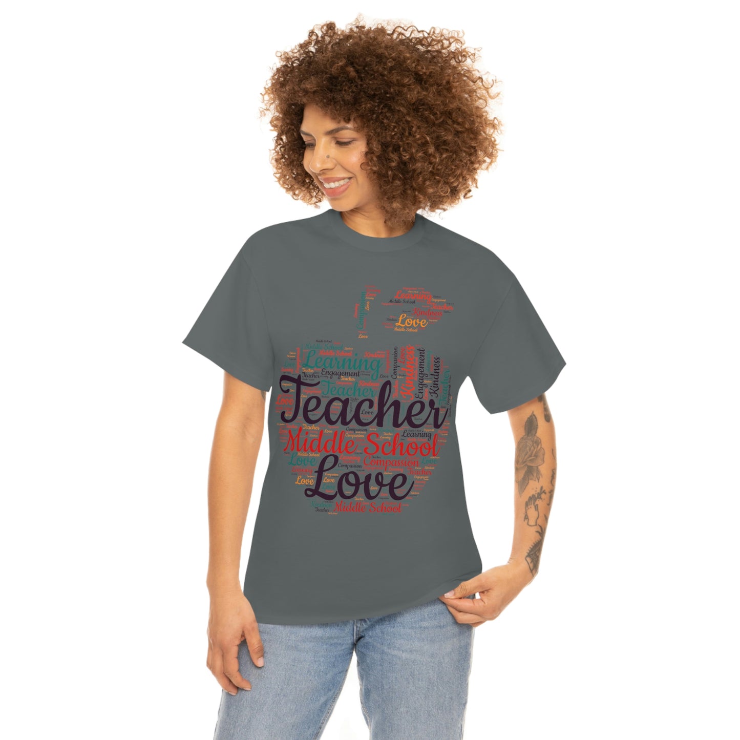 Unisex Heavy Cotton Tee Middle School