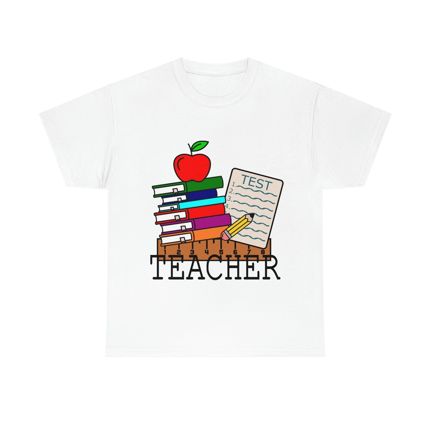 Teacher and books